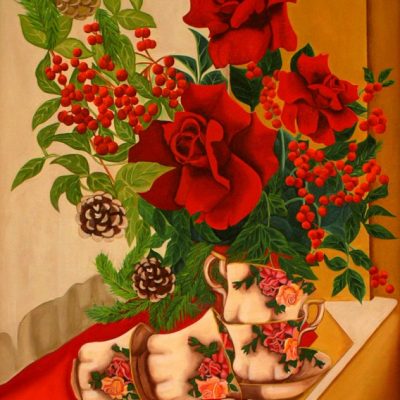 Roses and china